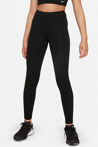 G NK DF ONE LUXE LEGGING-Dívčí legíny