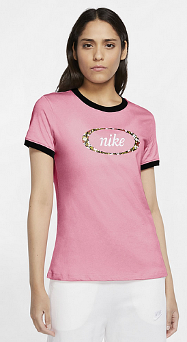 W NSW TEE FEMME RINGER-Dámské triko