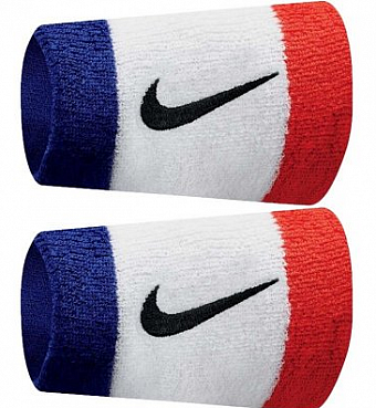 SWOOSH DOUBLE-WIDE WRISTBANDS