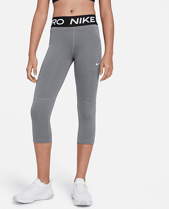 Nike Pro-Dívčí 3/4 elasťáky