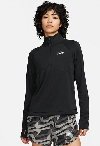 Dri-FIT Icon Clash 1/4-Zip Running Top-Dámské triko