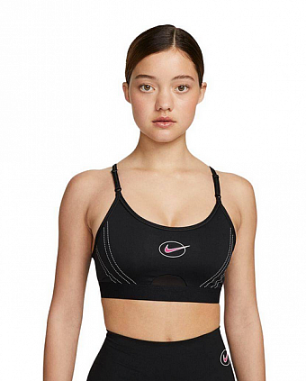 NIKE INDY ICON CLASH LIGHT SUPPORT PADDED BRA-Dámská sportovní podprsenka