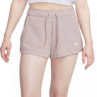 Nike W NSW RIB JRSY SHORT-Dámské šortky