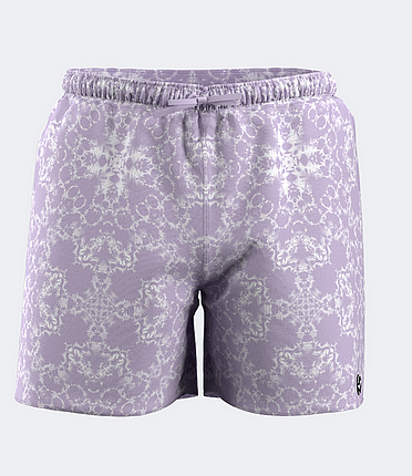 Assortment | PARTY SWIM SHORTS PURPLE-Pánské plavky
