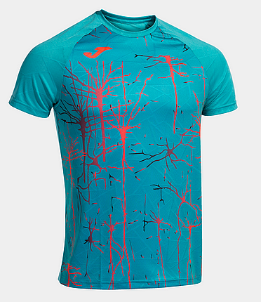 ELITE IX SHORT SLEEVE T-SHIRT TURQUOISE-Chlapecké triko