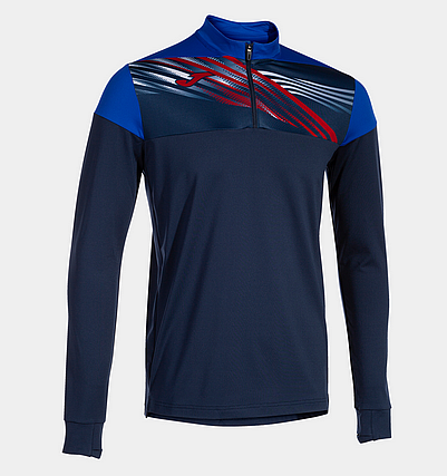 ELITE X SWEATSHIRT NAVY ROYAL-Pánská mikina