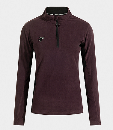 EXPLORER POLAR FLEECE BURGUNDY-Dámská mikina