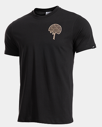 CHALLENGE SHORT SLEEVE T-SHIRT BLACK-Pánské tenisové triko