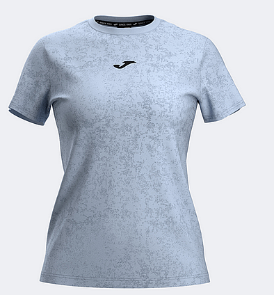 CHALLENGE SHORT SLEEVE T-SHIRT BLUE-Dámské tenisové triko