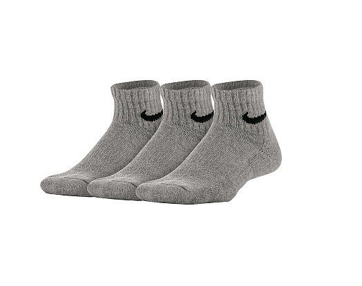 Nike PERFORMANCE CUSHIONED QUARTER TRAINING SOCKS-Juniorské ponožky