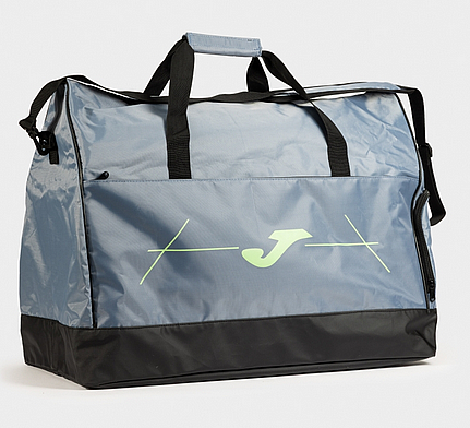 OPEN SPORT BAG BLUE LIME-Sportovní taška