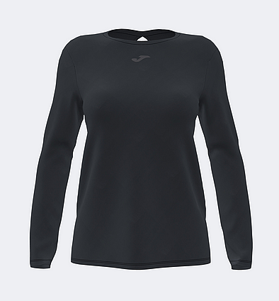 ORGANIC LONG SLEEVE T-SHIRT BLACK-Dámské triko