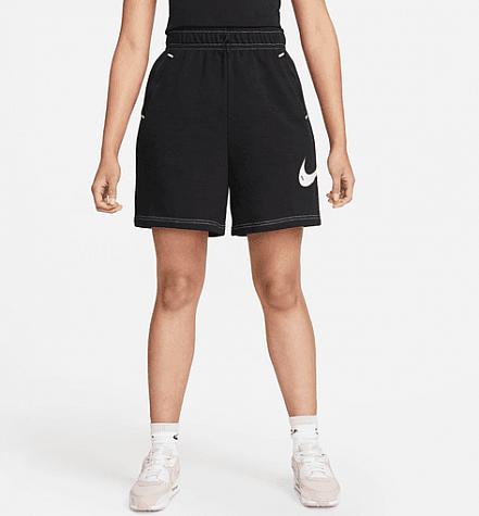 W NSW SWSH FLC HR SHORT-Dámské volnočasové šortky