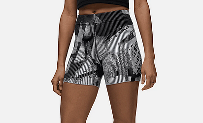 Nike Air Jordan Women's Sail Knit Shorts-Dámské šotrky