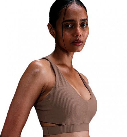 Nike W NK ZENVY RIB BRA-Dámská sportovní podprsenka