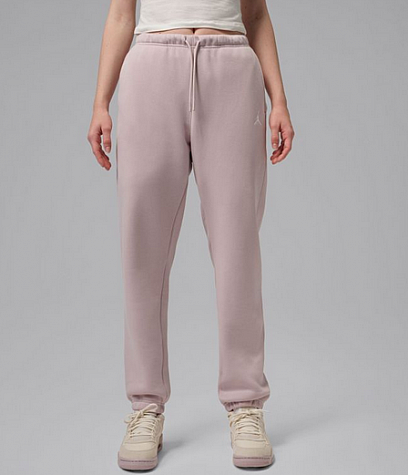 Jordan Brooklyn Fleece Wmns Pants Particle Rose-Dámské tepláky