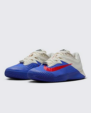 Nike Vapor Pro 3 Premium-Pánské tenisové halové boty bílo-modré