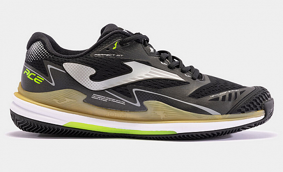Joma Ace Men 24 hard court man black gold-Pánské halové boty
