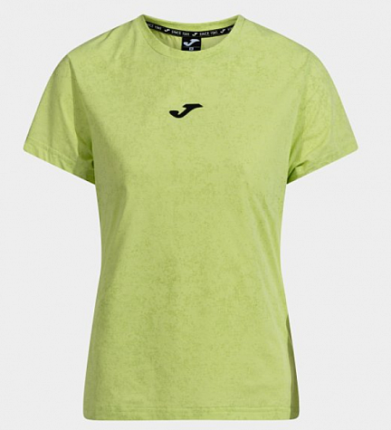 SHORT-SLEEVE SHIRT CHALLENGE LIME-Dámské tenisové triko zeleno-žluté