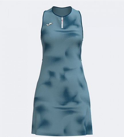 DRESS SMASH BLUE-Dámské tenisové šaty modré