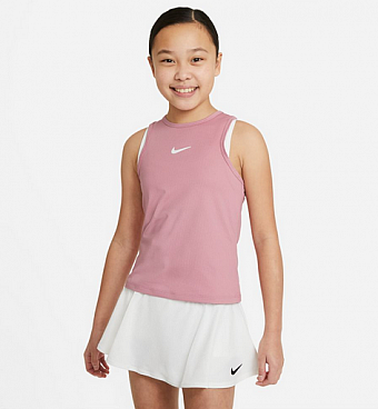 NikeCourt Dri-FIT Victory-Dívčí tenisový nátělník
