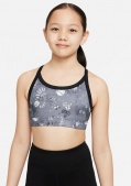 Nike Dri-FIT Indy Icon Clash-Dívčí sportovní podprsenka