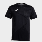 CHALLENGE SHORT SLEEVE T-SHIRT BLACK-Pánské tenisové triko