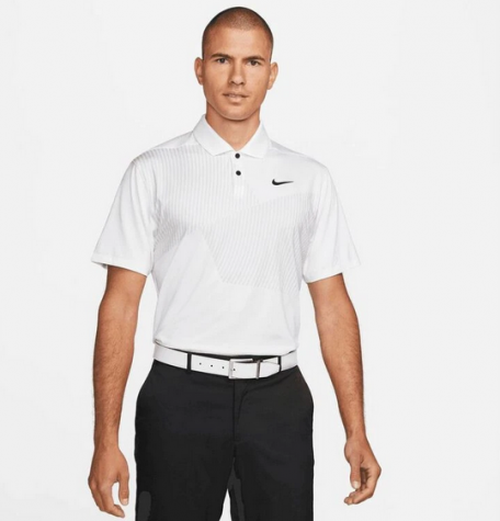 Dri-Fit Vapor Polo-Pánské golfové polo bílo-šedé