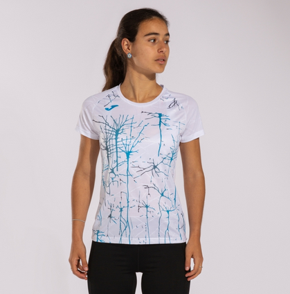 ELITE IX SHORT SLEEVE T-SHIRT WHITE-Dívčí triko