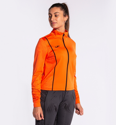 CHALLENGE FULL ZIP SWEATSHIRT ORANGE-Dámská mikina