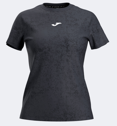 CHALLENGE SHORT SLEEVE T-SHIRT BLACK-Dámské tenisové triko černé