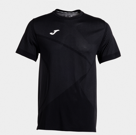 CHALLENGE SHORT SLEEVE T-SHIRT BLACK-Pánské tenisové triko černé