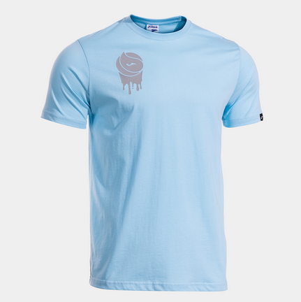 CHALLENGE SHORT SLEEVE T-SHIRT SKY BLUE-Pánské tenisové triko světle modré