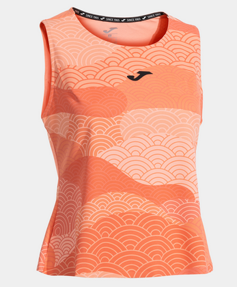 CHALLENGE TANK TOP ORANGE-Dámský tenisový top