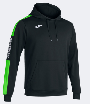CHAMPIONSHIP IV HOODIE BLACK FLUOR GREEN-Chlapecká mikina