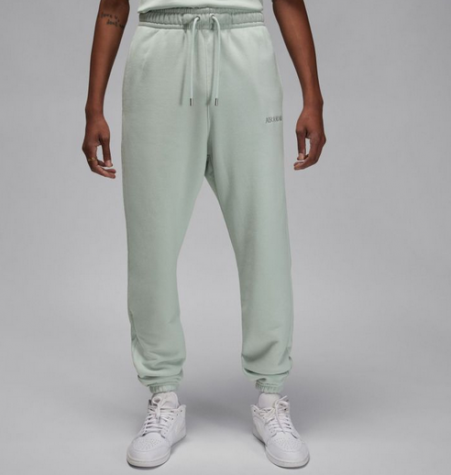 Jordan Wordmark Fleece Pants Light Silver-Pánské tepláky