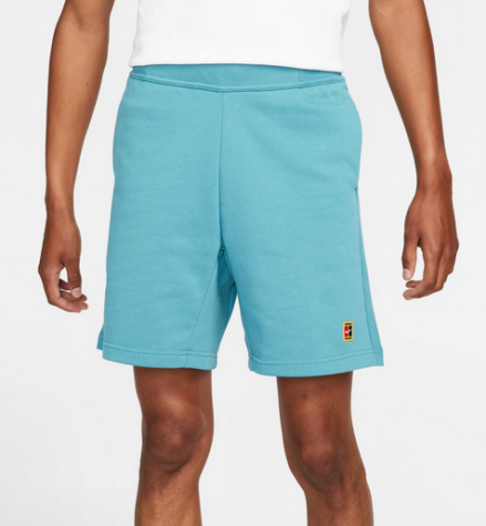 M NKCT DF FLC HERITAGE SHORT-Pánské tenisové šortky modré