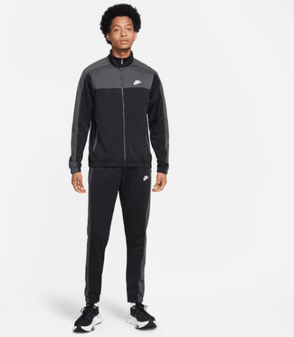 M NSW SPE PK TRK SUIT-Pánská souprava černo-šedá