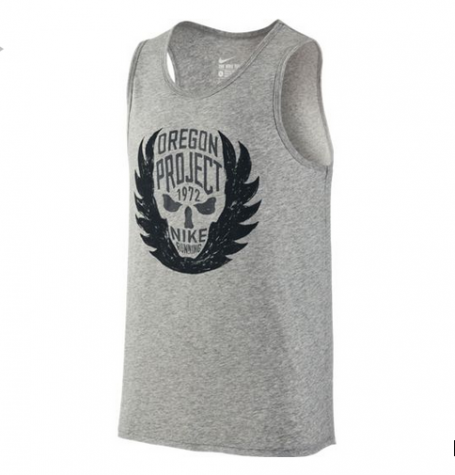 Nike "Oregon Project" Men's Running Tank-Pánský nátělník šedý