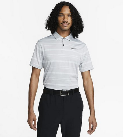 Nike Dri-FIT Tour Striped Golf Polo-Pánské golfové polo