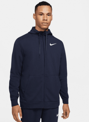 Nike Dri-FIT-Pánská mikina tmavě-modrá