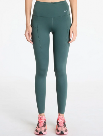 Nike Go-Dámské legíny temně zelené