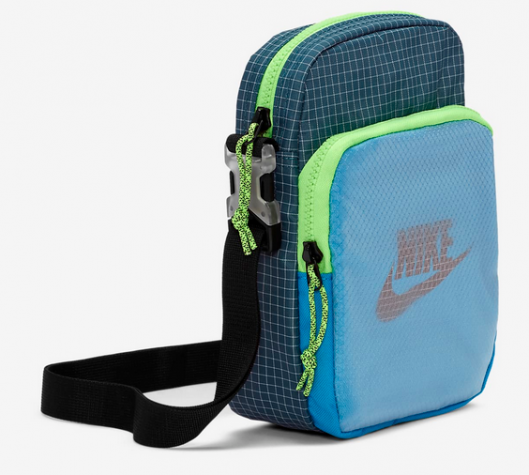 Nike Heritage 2.0-Taštička přes rameno modro-zelená