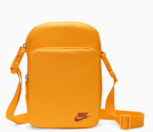 Nike Heritage-Taštička přes rameno oranžová