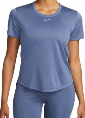 Nike One Dri-FIT-Dámské triko modro-šedé