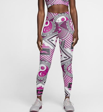 NIKE ONE Mid Rise 7/8 TRAINING TIGHTS-Dámské legíny