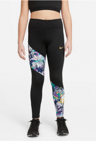 Nike One-Dívčí legíny černé