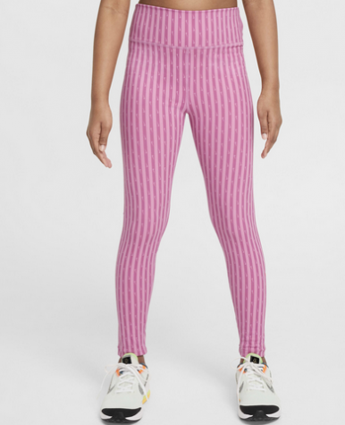 Nike One-Dívčí legíny růžové