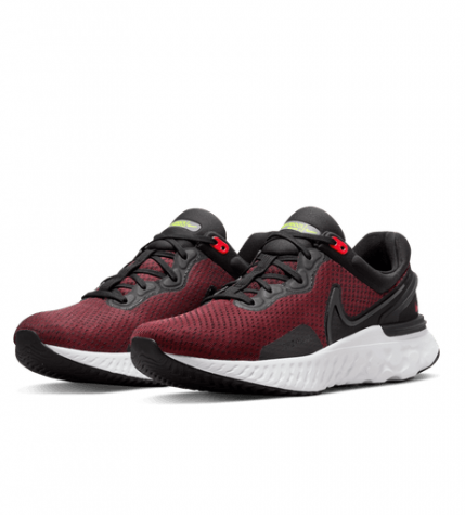 Nike React Miler 3-Pánské běžecké boty vínové