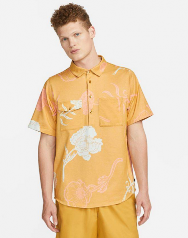 Nike SB Printed Knit Skate Top-Pánská košile žluto-oranžová